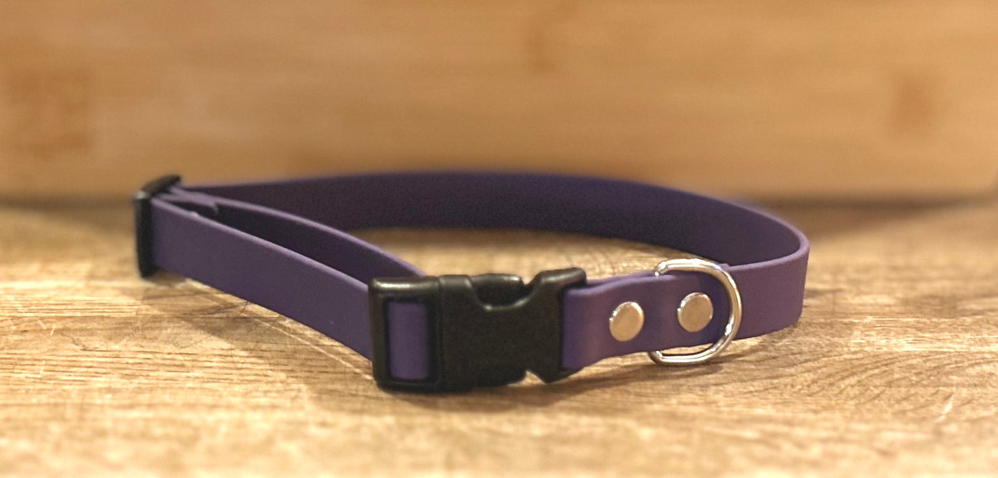 Deep Purple BioThane® Collar