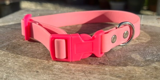 Pastel Pink BioThane® Collar
