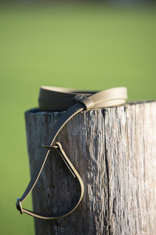 Olive Green BioThane® Slip Lead