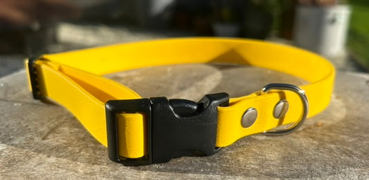 Yellow BioThane® Collar
