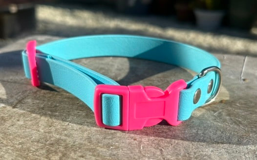 Sky Blue BioThane® Collar