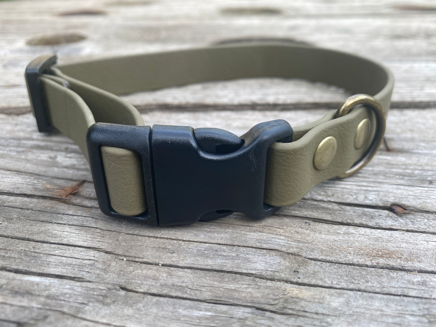 Olive Green BioThane® collar